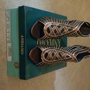 Andiamo Lindy Strappy Heels